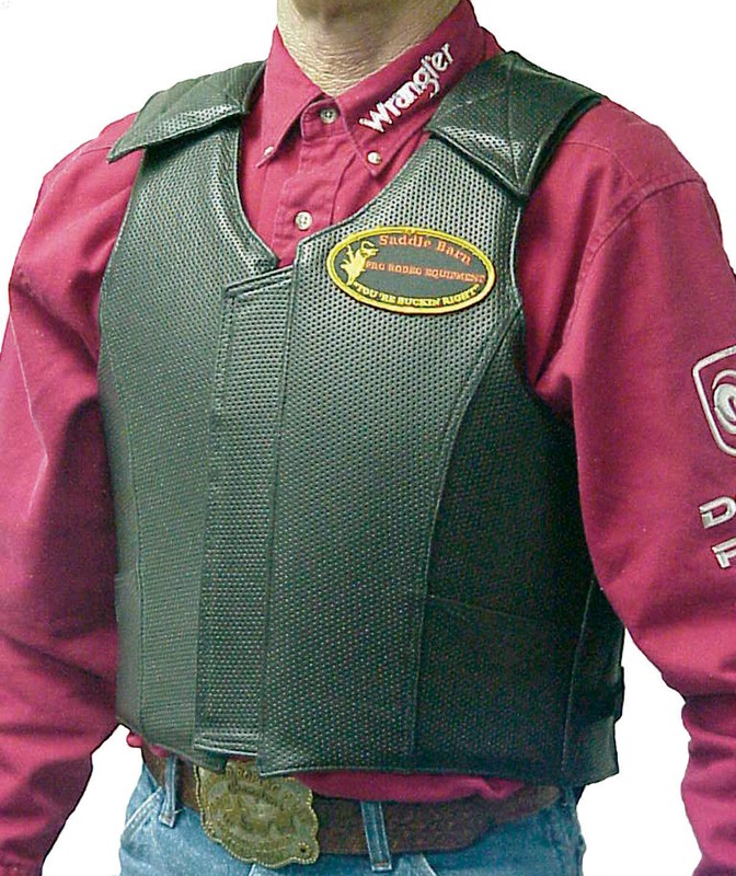 Rough Stock Pro Rodeo Protective Vest Bull Riding Equipment Saddles