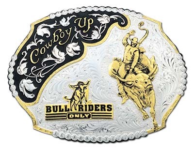 Cowboy Up Buckle