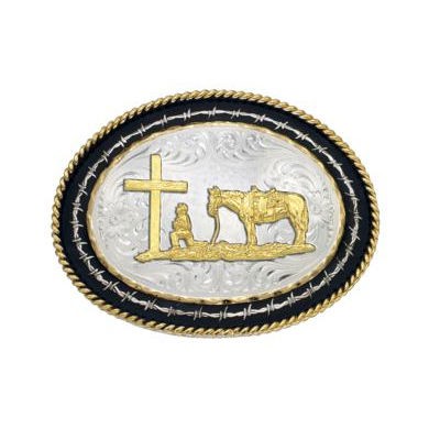 Christian Cowboy Buckle 