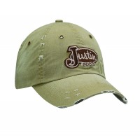 Justin® Distressed Tan Cap