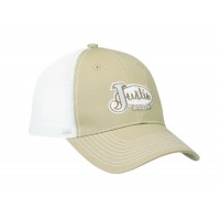 Justin® Tan with White Mesh Cap