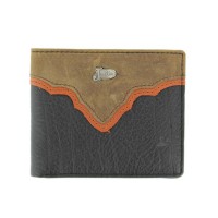 Justin® Black Bi-Fold Wallet
