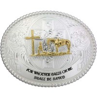 Christian Cowboy Buckle 