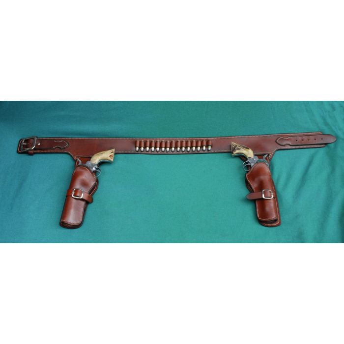 Double or Single Buscadero Belt Holsters Jacksons Western Store