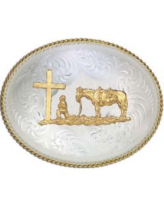 Christian Cowboy Buckle 