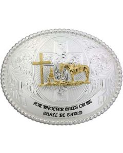 Christian Cowboy Buckle 