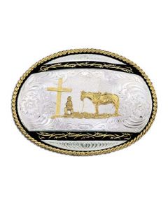 Christian Cowboy Buckle 