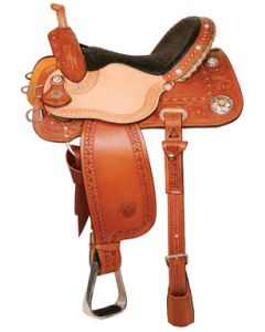 Rockem Sockem Barrel Saddle