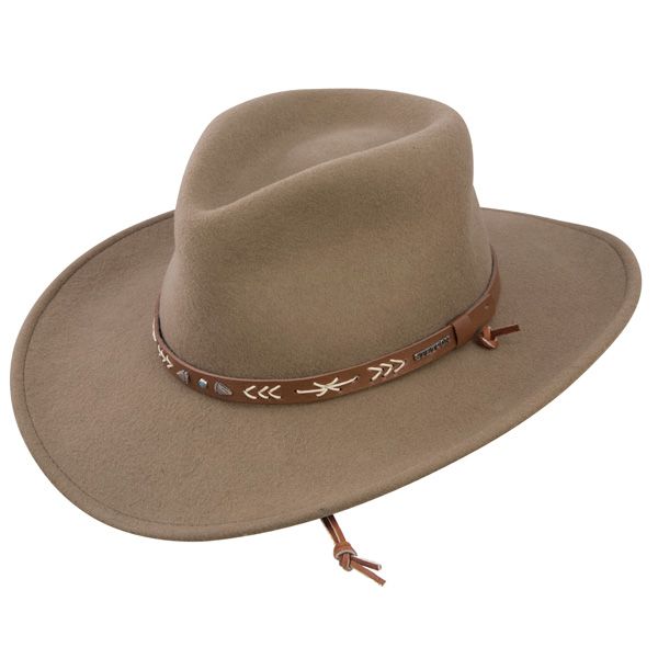 stetson crushable hats