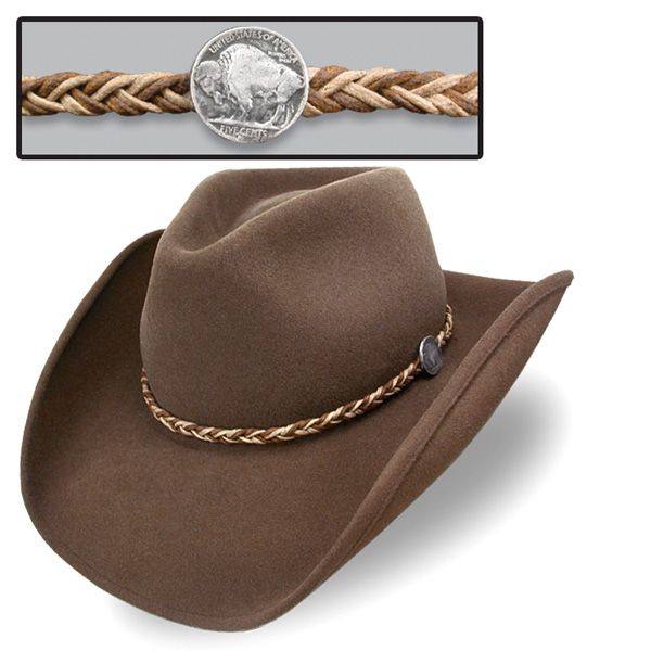 stetson buffalo felt