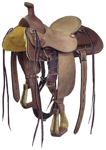 Half Breed Roper Saddle Dark Jacksons Western Store