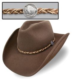 stetson buffalo felt hat